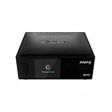 Xsarius AIMAX OTT BT 4K UHD Android 8.0 TV IP Mediaplayer H.265 HEVC, 16GB Flash, 2GB DDR4, Bluetooth Fernbedienung, 2.4/5GHz Dual WLAN, 1.77' TFT LCD, Schwarz
