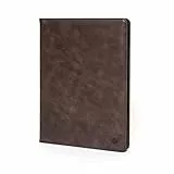 Porter Riley – Lederhülle kompatibel mit iPad Air 13' M4 (2026), M3 (2025) & M2 (2024). Hochwertiges Echtleder Standcase/Cover/Flip (Schokoladenbraun)