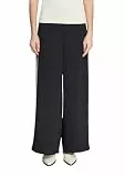 Comma Wide-Leg-Hose mit Seitenstreifen
