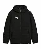 PUMA Unisex teamADDITIONS Hooded Padded Jacket Übergangsjacken, PUMA Black,
