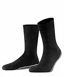 FALKE Herren Stoppersocken Homepads M Hp Wolle Baumwolle rutschhemmende Noppen 1 Paar, Schwarz Black 3000, 39/42 EU