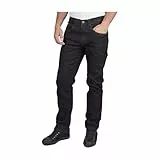 Lee Cooper LCPNT219 Herren-Jeans aus Stretch-Denim in Workwear-Waschung mit 5 Taschen, Schwarz, 42W / 33L