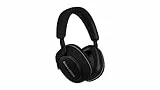 Bowers & Wilkins Px7 S2e Over-Ear-Kopfhörer mit Geräuschunterdrückung, kabellos, Qualcomm aptX™ Adaptive, Schnellladung, 30 Stunden Wiedergabe, sechs integrierte Mikrofone - Anthrazit Schwarz