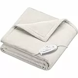 Sanitas SHD 70 Wärmezudecke, besonders weich und kuschelig, 6 Temperaturstufen, 180 x 130 cm