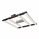 Spider Farmer SE3000 Pflanzenlampe, 300W LED Grow Lampe, Smarte APP Steuerung Vollspektrum Grow Light Dimmbar für Growzelt 90x90cm