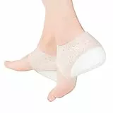SUPVOX Silikon Fersenpolster ErhöHte Einlegesohlen 1 Paar 4.20Cm Unsichtbare Schuhpolster FüR Schuhe Sneaker Stiefel FußPflege FersenerhöHung BeinläNgenausgleich