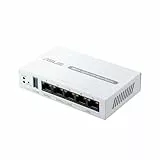 ASUS ExpertWiFi EBG15 Gigabit VPN Router, 5 Ports, Multi-WAN, Lastausgleich, VLAN, AiMesh, AiProtection Pro, Weiß