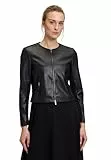 Vera Mont Damen Blazer-Jacke mit Reißverschluss Schwarz,42