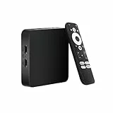 GD2 Google TV Box 4K HDR | Smart TV Media Player | HDR10+ | Dualband WiFi & LAN | Sprachsteuerung | Unterstützt Netflix, Prime Video, Disney+