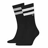 Calvin Klein Stripes Casual Men's Crew Socks 2 pack