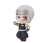 Chibi Masters Bandai Tengen Uzui Demon Slayer-Figur, 8 cm, Anime-Sammelfigur aus Demon Slayer