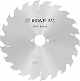 Bosch 1x PRO Wood Kreissägeblatt für Tischkreissägen mit Dehnungsschlitzen (für Weichholz, Hartholz, Ø mm, Professional Zubehör Tischkreissäge)