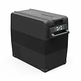 Alpicool NCF55 55L Kompressor Kühlbox 12V tragbarer Mini-Kühlschrank elektrische Gefrierbox klein Gefrierschrank für Auto camping, Lkw, Boot, -20℃ bis 20℃(Schwarz)