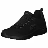 Skechers Herren Dynamight Sports Shoes,Sneakers, Black Mesh Trim, 43 EU