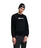 KARL LAGERFELD JEANS, Herren, Logo-Pullover, Schwarz, Klein