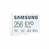 Samsung EVO Plus microSD-Speicherkarte (2024) (inkl. SD Adapter) - 256 GB