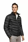 Polo Club Steppjacke Leichte Herren Übergangasjacke mit Taschen - Fleecejacke