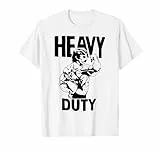 Heavy Duty Lift Heavy Get Big Gewichtheben Love Gym Fitness T-Shirt