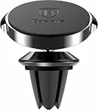 Baseus Small Ears Serie Magnetischer Handyhalter Smartphone Halterung (für Auto Lüftung) Schwarz (SUER-A01)