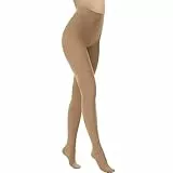 AKKQHH Strumpfhosen Damen 80 Den Blickdicht Microfaser Bequeme Feinstrumpfhose (fleischfarben,L-XL)