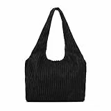 Miss Lulu Damen Handtasche Groß Shopper Schultertasche Casual für Schule Arbeit Alltag Einkauf Reisen
