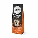 Bialetti Perfetto Moka gemahlener Kaffee, Karamellgeschmack – 1 x 250 gr