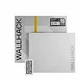 Wallhack SP-004A Glas Gaming Mauspad – 4. Gen mikrogeätzte Oberfläche, großes Mauspad für Esports, Ultra-Fast Glide mit Stopping Power, gehärtetes Glas, langlebig & tragbar, 390×450 mm | Weiß