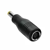 5,5 mm DC männlich zu 8,0 mm 7909 DC weiblich Stecker Adapter DC-Hohlstecker Akku Ladegerät Stecker für Jackery SolarSaga Ravpower Goal Zero X-Dragon Golabs Bluetti Milin Luby PowerStation Solar Panel