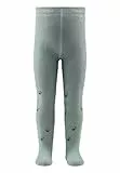 Sterntaler Baby Strumpfhose mit Motiv Eisbär, Unisex - Po-Motiv Eisbär - mit weichem Innenfrottee - steingrün, 86