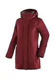 Maier Sports Lisa 2.1, Damen Outdoorjacke, Wasserdichter Outdoor-Mantel mit vielen Features, mTEX Wetterschutz und mTHERM für hohen Wärmerückhalt, PFC-frei, Rot, 44