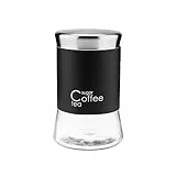 GALICJA Glas Mit Deckel Greno – Vorratsdosen Mit Deckel Luftdicht – Glasbehälter Mit Deckel – Aufbewahrungsglas Mit Deckel – Vorratsdosen Glas Mit Deckel – 1000ml Schwarz