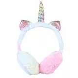 BESPORTBLE Einhorn Ohrenschützer Kinder Warme Ohrenschützer Einhorn Ohrwärmer Winterohrabdeckung
