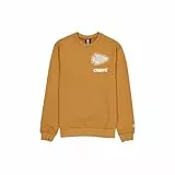 New Era Cap NFL Logo Select Crew Neck Sweater Kansas City Chiefs Light Bronze Unisex XL