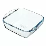 Pyrex Prepware - Quadratische Glas-Auflaufform 20x17cm - 1L