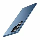 Galful Handyhülle für Samsung Galaxy S26 Ultra Slim Case,Matte Hart PC Samsung S26 Ultra Hülle Ultra Dünn Ultraleicht Schutzhülle Stoßfeste Kratzfeste Hardcase Mattierte Textur Bumper Cover-Grau Blau