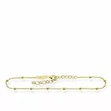 THOMAS SABO Fußkette Dots 925er Sterlingsilber