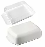 Fackelmann Butterdose, 2-tlg., Kunststoff