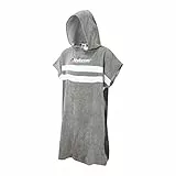 Northcore Beach Basha Changing Robe - Grey Stripes