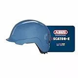 ABUS Industrieschutzhelm Scator-E - elektrisch isolierter Bauhelm nach EN 397 und EN 50365 - auch geeignet für Arbeiten an Niederspannungsanlagen - kompatibel mit Zubehör - blau