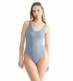 sloggi Women's Zero Feel Bliss Body Shapewear Bodysuit, Bluish Gray, S