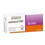 autotest VIH® von ratiopharm: Selbsttest zur schnellen und zuverlässigen Feststellung einer potentiellen HIV-Infektion. Diskret und einfach daheim durchführbar.