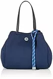 Marc O'Polo Damen Cara Schultertasche Blau (True Navy)