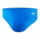 Speedo Herren Endurance+ Badehose 7 cm | Chlorbeständig | Recyceltes Material | Schwimmen Fitness | Training Schwimmbekleidung, Bondi Blue, 38