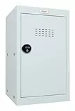 Phoenix Safe Company - CL0644GGC Series - Würfel-Schließfach - Hellgrau Größe 3 Cube Locker mit Zahlenschloss - 665 x 400 x 400 mm