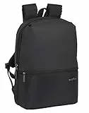 SAFTA Rucksack für Laptop 14,1 Zoll mit Tasche für Tablet Business, 280 x 130 x 400 mm