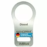 RENOPAX AdBlue Verschluss Sicherung aus Edelstahl an Kastenwagen (Ducato, Jumper, Boxer) Adblue Tank Deckel
