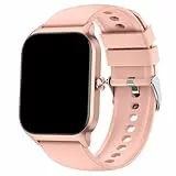 Smartwatch Damen Herren, 1,85' Smart Watch mit Sprachfunktion, 115+ Sport-Modus Fitness Tracker mit Schrittzähler/Pulsoximetrie/Sauerstoffsättigung/Schlafüberwachung, IP68 Uhr für iOS und Android