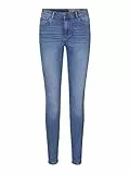 VERO MODA NOS Damen VMTANYA MR S Piping Jeans VI349 NOOS Skinny Jeans, per Pack Blau (Medium Blue Denim Medium Blue Denim), 38/L32 (Herstellergröße: M)