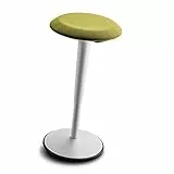 Sedus se:fit, Ergonomischer Hocker, Stehhocker, Stehsitz, Stehhilfe, Grün, Grau, Kunststoff, Gummifuß, 53-80 cm Höhenverstellbar