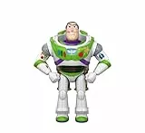 Mattel Disney Pixar Toy Story 5 Figur, große startbereite Buzz Lightyear-Figur, 25 cm Filmdesign 12 bewegliche Gelenke, JKV39